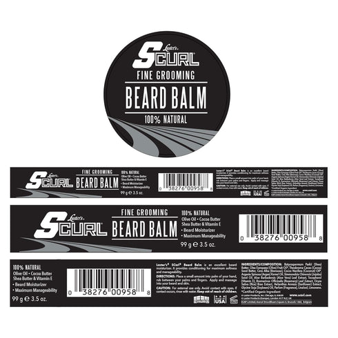 S-CURL BEARD BALM 3.5OZ(LR958)