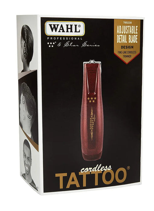 WAHL 5 STAR CORDLESS FINE LINE TRIMMER TATTOO trimmer(8491)