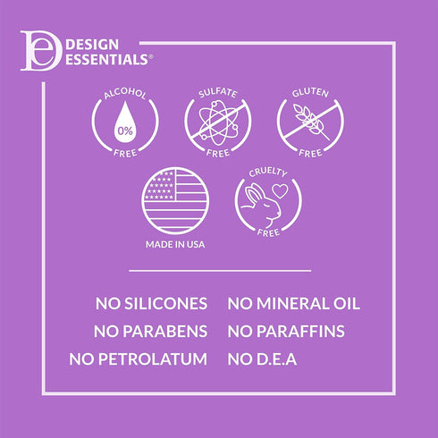 Design Essentials AGAVE & LAVENDER HAIR BATH (STEP 1) 12 OZ(DES00471)