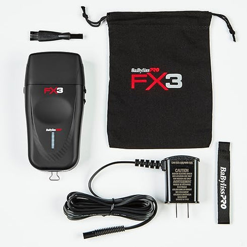 BAB45886 BABYLISSPRO FX3 SHAVER BLACK