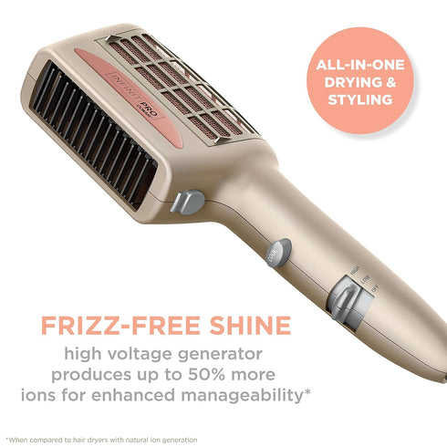 INFINITIPRO BY CONAIR 4-in-1 Frizz Free Styling Hair Dryer – 1875W