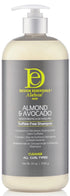 Design Essentials Natural Almond & Avocado Moisturizing & Detangling Sulfate-Free Shampoo – 32 oz(DES00105)