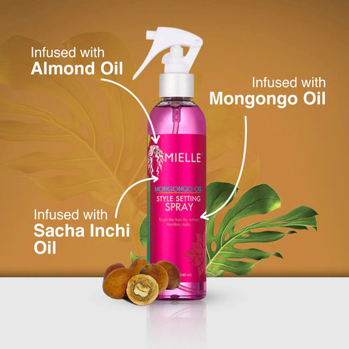 MIELLE MONGONGO OIL STYLE SETTING SPRAY 8OZ(MIE00635)