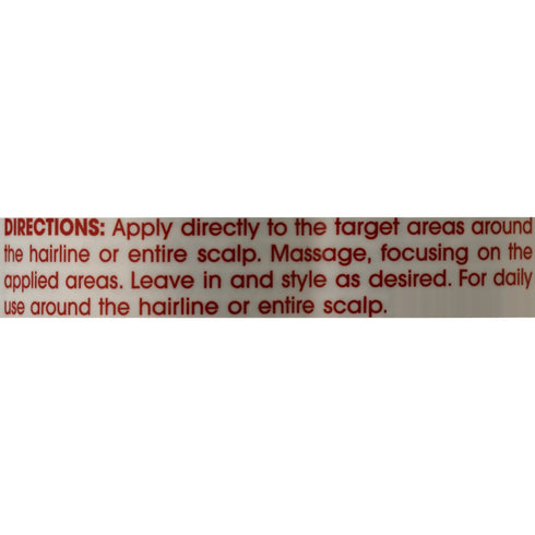 DESIGN EDGE & TEMPLE STRENGTHENING OIL 4 OZ (BIOTIN & BLACK CASTOR OIL)(DES00547)
