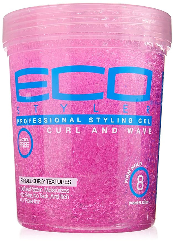Eco Styling Gel Pink 8FL OZ(NE703A)