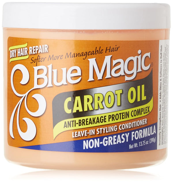 BLUE MAGIC ANTI-BREAKAGE CARROT OIL CONDITIONER (17410) 13.75oz (BM174)