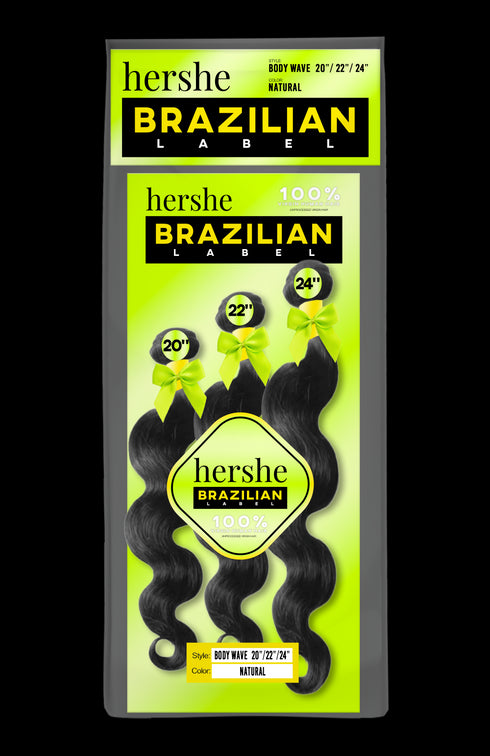 HERSHE 3-IN-ONE BRAZILIAN LABEL
