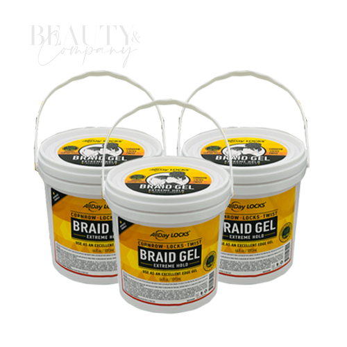 All Day Locks Braid Gel Extreme Hold 64ozady96502 Beauty And