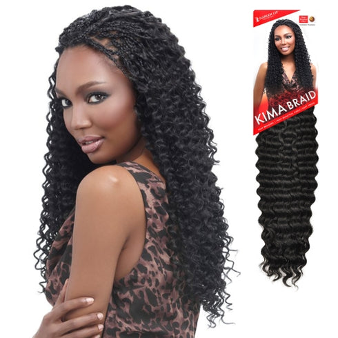 Harlem 125 Kima Brazilian Twist 20" Synthetic Hair Crochet Braid