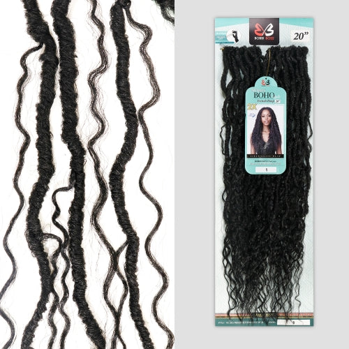 BNULCDB-20 NU LOCS FRENCH DEEP BOHO 20 2X