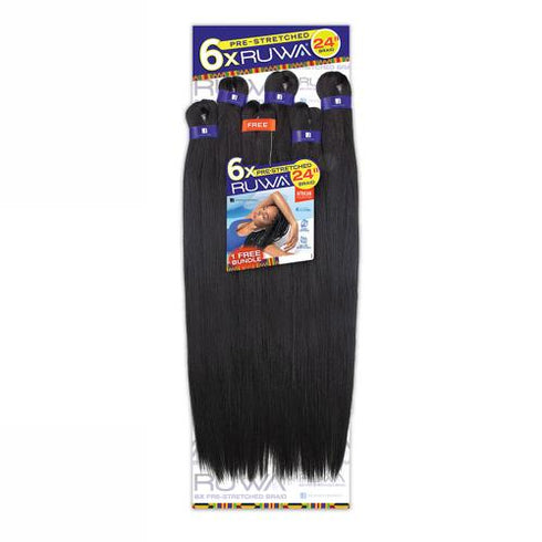Sensationnel 6X Ruwa Pre-Stretched 24" Synthetic Hair Braid