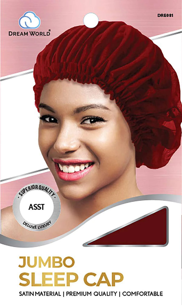 DREAM W-SLEEP CAP SATIN ASST (DRE081)