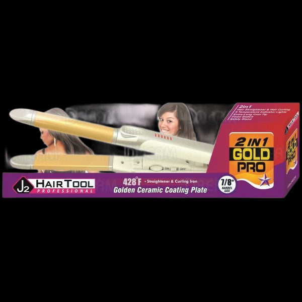 J2 H/T F/CURL IRON CERAMIC 7/8"(DRE2210)