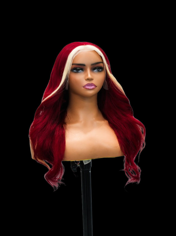 HERSHE COLORS 100% VIRGIN 13X4 RED/613