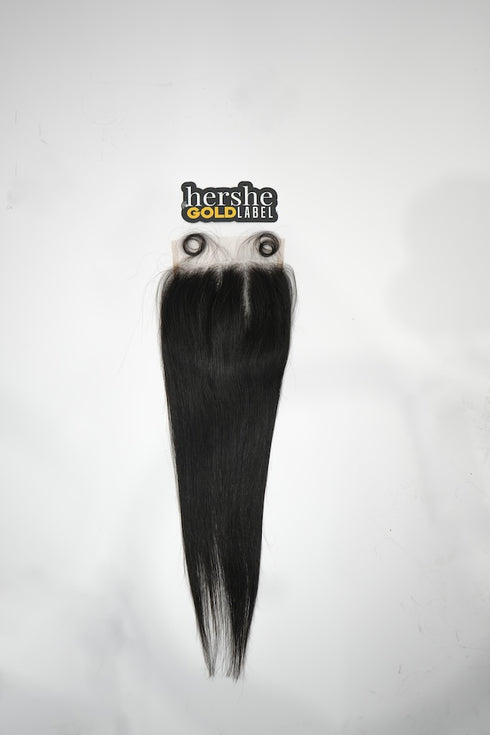 Hershe Gold 5x5 Straight closure