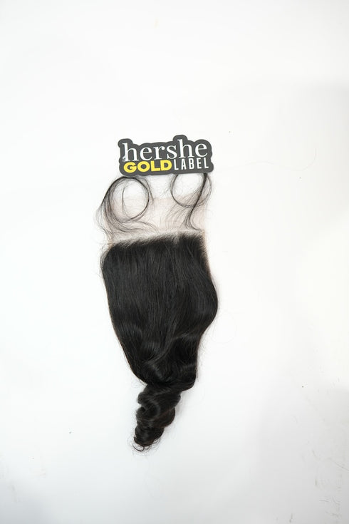 Hershe Gold 5x5 Romance Curl Closures