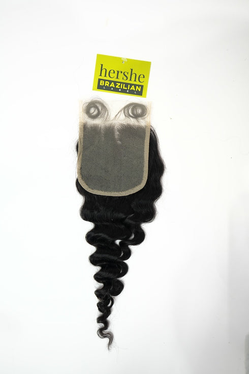 Hershe Brazilian 4x4 Deep Wave Closure