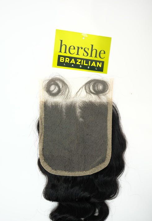 Hershe Brazilian 4x4 Deep Wave Closure