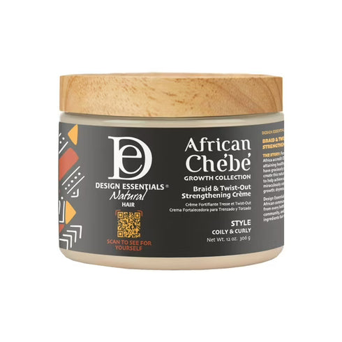 Design Essentials African Chebe Anti-Breakage Styling Creme – 12oz(50003)
