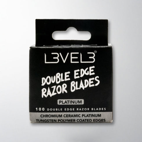 L3VEL3 DOUBLE EDGE RAZOR BLAZES PLAT 100PK(BD001)