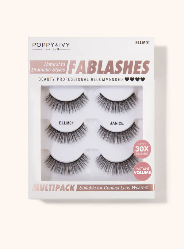 ELLM01 P&I FABLASHES LASH MULTIPACK JANICE