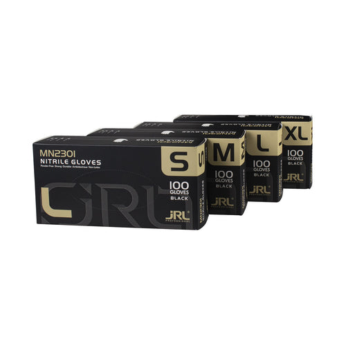 JRL NITRILE BLACK GLOVES SMALL(JRL-MN2301-S)