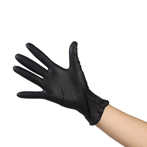 JRL NITRILE BLACK GLOVES MEDIUM(JRL-MN2301-M)