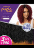 Outre Purple Pack Long Wet & Wavy Boho Curl 3Pcs Weave
