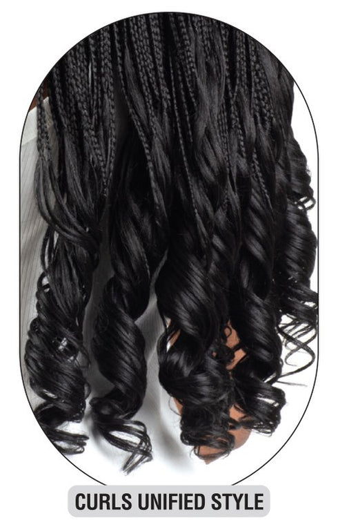 SHAKE N GO FB 4X FRENCH CURL BRAID 18"