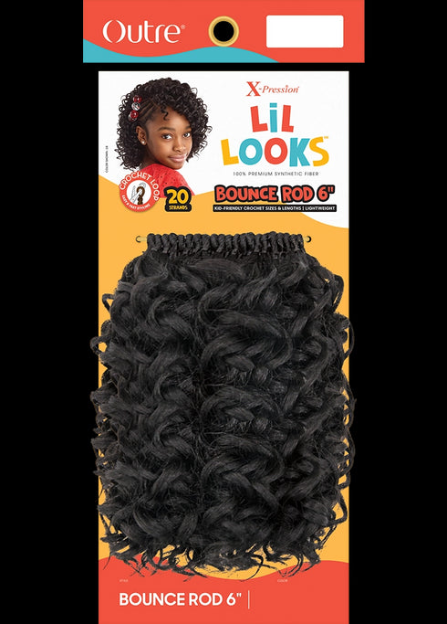 Outre X-Pression Lil Looks Bounce Rod 6" Crochet Braid