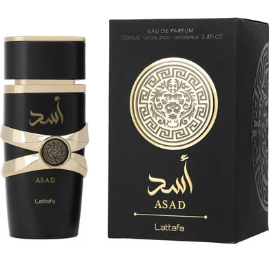 LATTAFA ASAD BLACK 3.4OZ
