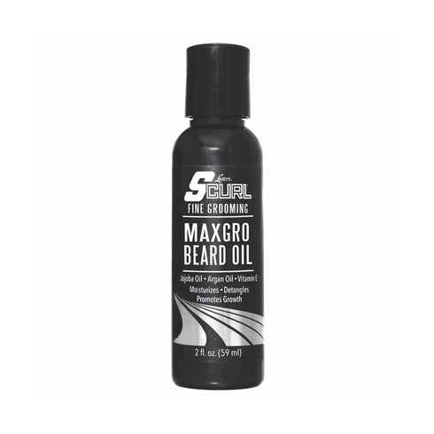 S-CURL MAXGRO BEARD OIL 2OZ(LR968)