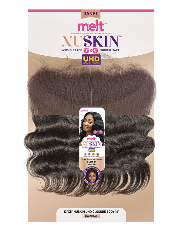 Janet Collection Melt NuSkin UHD LACE CLOSURE BODY