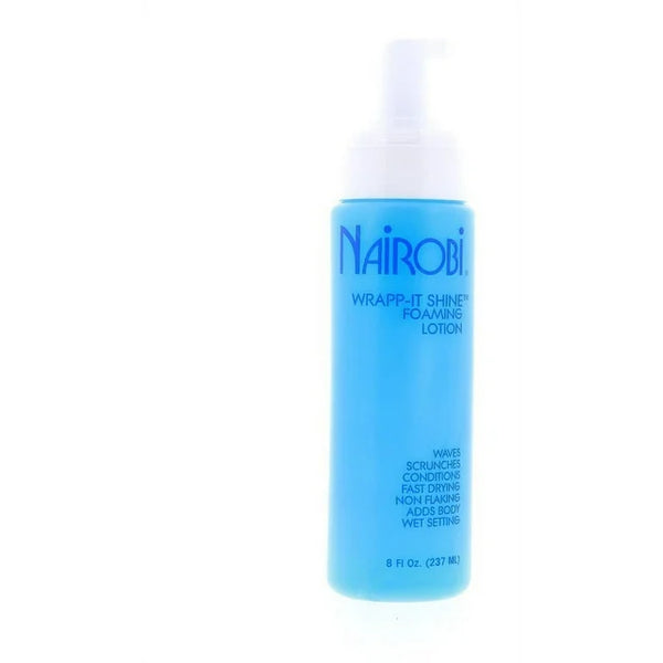 NAIROBI WRAPP-IT SHINE FOAMING LOTION 8 OZ(NAI00025)