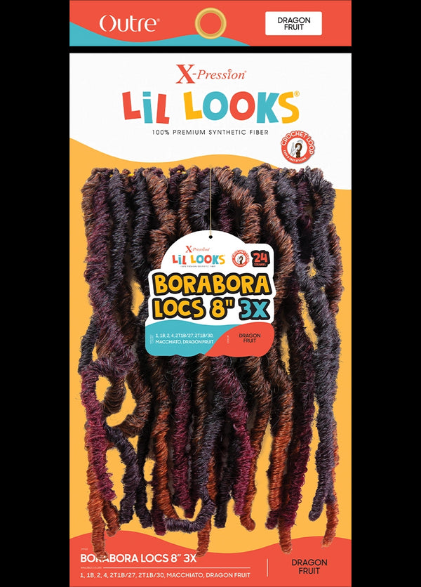 LIL LOOKS BORABORA LOCS 8" 3X