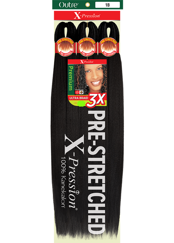 Outre X-Pression 3X 52" Pre-Stretched Synthetic Hair Braid
