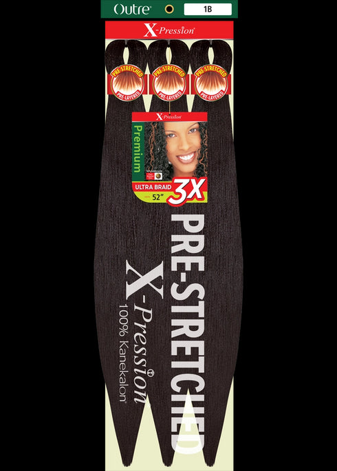 Outre X-Pression 3X 42" Pre-Stretched Synthetic Hair Braid