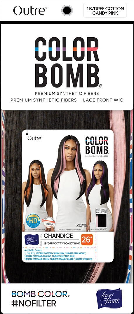 OUTRE LACE FRONT WIG COLORBOMB CHANDICE