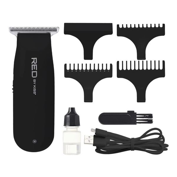 CT08 Red Mini cordless Trimmer BLACK