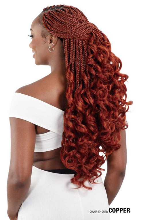 SHAKE N GO FB 4X FRENCH CURL BRAID 18"