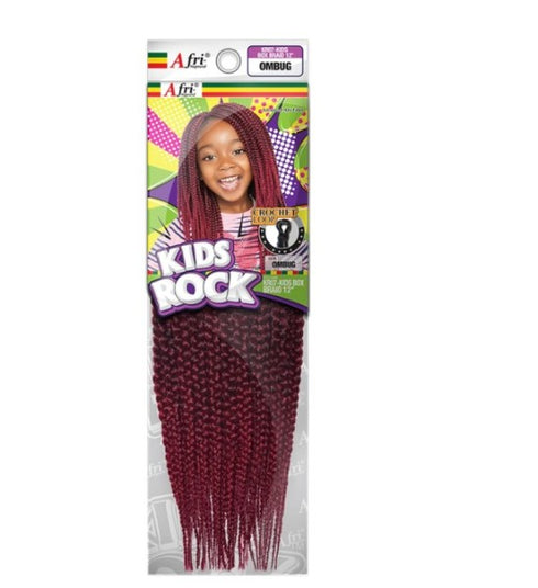 Mane Concept KR07 Kids Box Braid 12" Afri-Naptural Crochet Braid