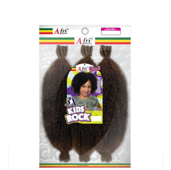 Mane Concept Kids Rock Synthetic Hair Afro Spring Twist