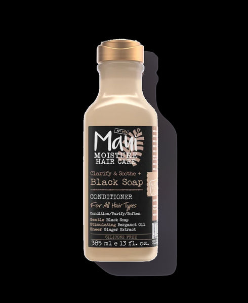MAU68053 MAUI MOISTURE BLACK SOAP COND 13OZ