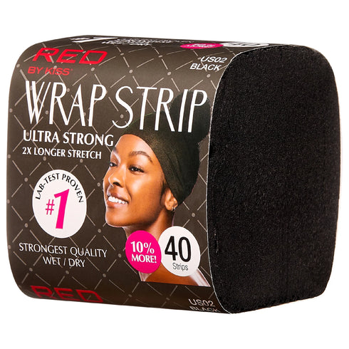 RED WRAP STRIPS BLACK 3.5