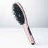 Kiss Gold Edition LED Display Ceramic Plate Bristle Straightening Brush