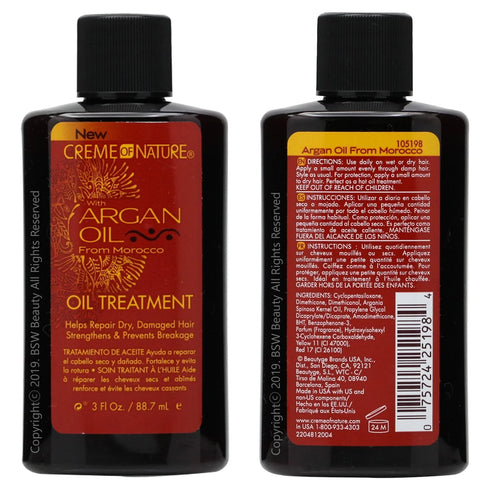 Creme of Nature Argan Oil Treatment – 3 oz(RR25198)