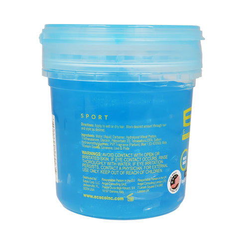 Eco Styling Gel Blue 8FL OZ(NE702A)