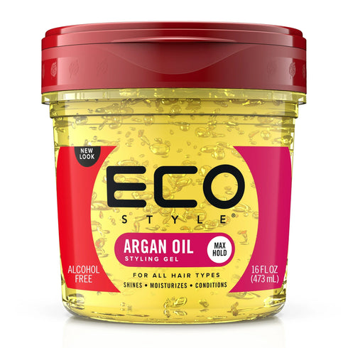 Eco Style Moroccan Argan Oil Styling Gel – 16 oz (NEI114MA)