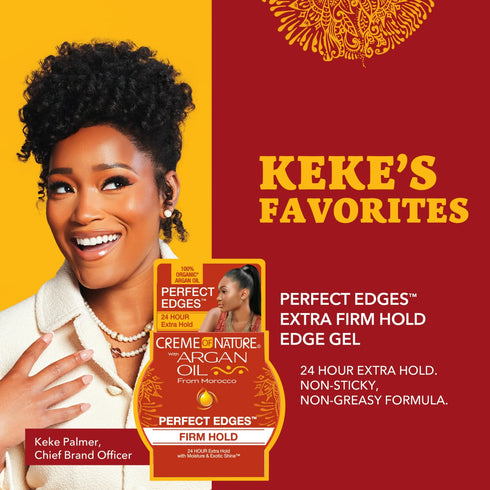 Creme of Nature ARGAN OIL PERFECT EDGES 2.25oz(C06105)