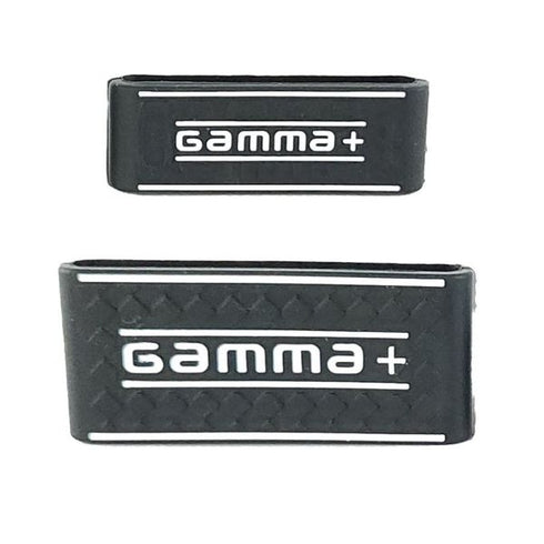 GP309B Gamma+ Clipper & Trimmer Grip Set (black with white logo)